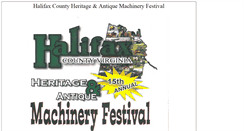 Desktop Screenshot of halifaxcountyheritagefestival.org